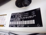 2023 GX Color Code for Eminent White Pearl - Color Code: 085