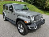 2022 Jeep Wrangler Unlimited Sahara 4x4 Front 3/4 View