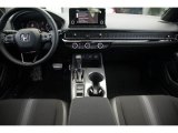 2024 Honda Civic Sport Hatchback Black Interior