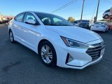 2019 Quartz White Pearl Hyundai Elantra SEL #146521525