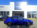 2023 Intense Blue Hyundai Elantra Limited #146521422
