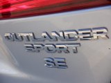 Mitsubishi Outlander Sport 2017 Badges and Logos