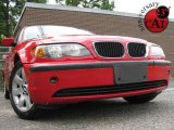 2004 Electric Red BMW 3 Series 325i Sedan #14644253