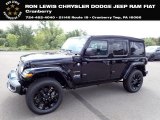 2024 Black Jeep Wrangler 4-Door Sahara 4xe Hybrid #146539175