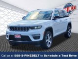 2023 Bright White Jeep Grand Cherokee 4XE #146539149