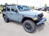2024 Jeep Wrangler 4-Door Willys 4xe Hybrid Front 3/4 View