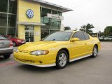 2002 Competition Yellow Chevrolet Monte Carlo SS Limited Edition Pace Car #14648908