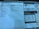 2023 Mercedes-Benz CLA 250 Coupe Window Sticker