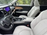 2024 Toyota Grand Highlander Platinum AWD Light Gray Interior