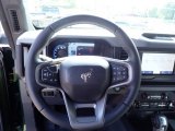2023 Ford Bronco Big Bend 4X4 2-Door Steering Wheel
