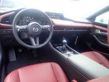 2024 Mazda Mazda3 2.5 S Premium Hatchback AWD Red Interior