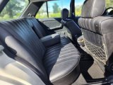 1980 Mercedes-Benz E Class 300 D Sedan Rear Seat