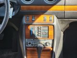 1980 Mercedes-Benz E Class 300 D Sedan Controls