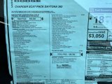 2023 Dodge Charger Scat Pack Daytona 392 Window Sticker