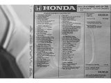 2024 Honda CR-V Sport Touring AWD Hybrid Window Sticker