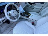 2023 Mercedes-Benz EQE 350+ 4Matic Sedan Neva Gray/Biscaya Blue Interior