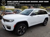 2024 Bright White Jeep Grand Cherokee 4XE #146566357