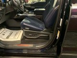 2021 Ford F150 SVT Raptor SuperCrew 4x4 Raptor Black/Rhapsody Blue Interior