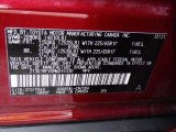 2021 RAV4 Color Code for Ruby Flare Pearl - Color Code: 3T3