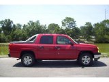 2005 Victory Red Chevrolet Avalanche LS #14648620