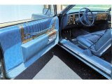 1979 Cadillac DeVille Coupe Blue Interior