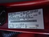 2018 F150 Color Code for Ruby Red - Color Code: RR