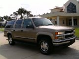 1999 Sunset Gold Metallic Chevrolet Suburban K1500 LS 4x4 #14646203