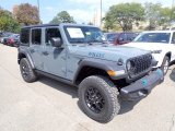 2024 Jeep Wrangler 4-Door Willys 4xe Hybrid Front 3/4 View