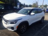 Snow White Pearl Kia Seltos in 2022
