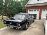 Raven Black Ford Mustang in 1966