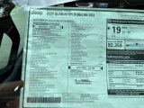 2023 Jeep Gladiator Rubicon 4x4 Window Sticker