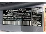 2011 E Color Code for Palladium Silver Metallic - Color Code: 792