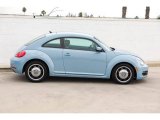Reef Blue Metallic Volkswagen Beetle in 2013
