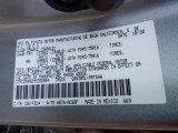2021 Tacoma Color Code for Silver Sky Metallic - Color Code: 1D6