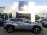 Shimmering Silver Hyundai Tucson in 2022