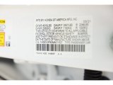 2021 Accord Color Code for Platinum White Pearl - Color Code: NH883P
