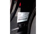 2023 Mustang Mach-E Color Code for Shadow Black - Color Code: G1