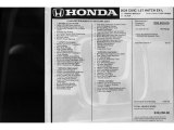 2024 Honda Civic EX-L Hatchback Window Sticker