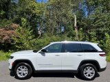 2022 Bright White Jeep Grand Cherokee Limited 4x4 #146605200