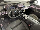 2024 BMW 7 Series 740i Sedan Black Interior