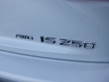 Lexus IS 2015 Badges and Logos