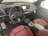 2024 BMW X3 M40i Tacora Red Interior