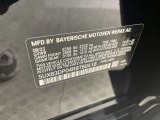 2024 X3 Color Code for Carbon Black Metallic - Color Code: 416
