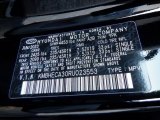 2024 Kona Color Code for Abyss Black Pearl - Color Code: A2B