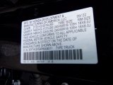 2023 Ridgeline Color Code for Crystal Black Pearl - Color Code: NH731P