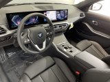2024 BMW 3 Series 330i Sedan Black Interior