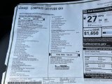 2023 Jeep Compass Latitude 4x4 Window Sticker