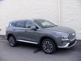 Hampton Gray Hyundai Santa Fe Hybrid in 2023