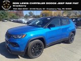 Laser Blue Pearl Jeep Compass in 2023