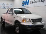 1999 Oxford White Ford F150 Lariat Extended Cab 4x4 #14651044